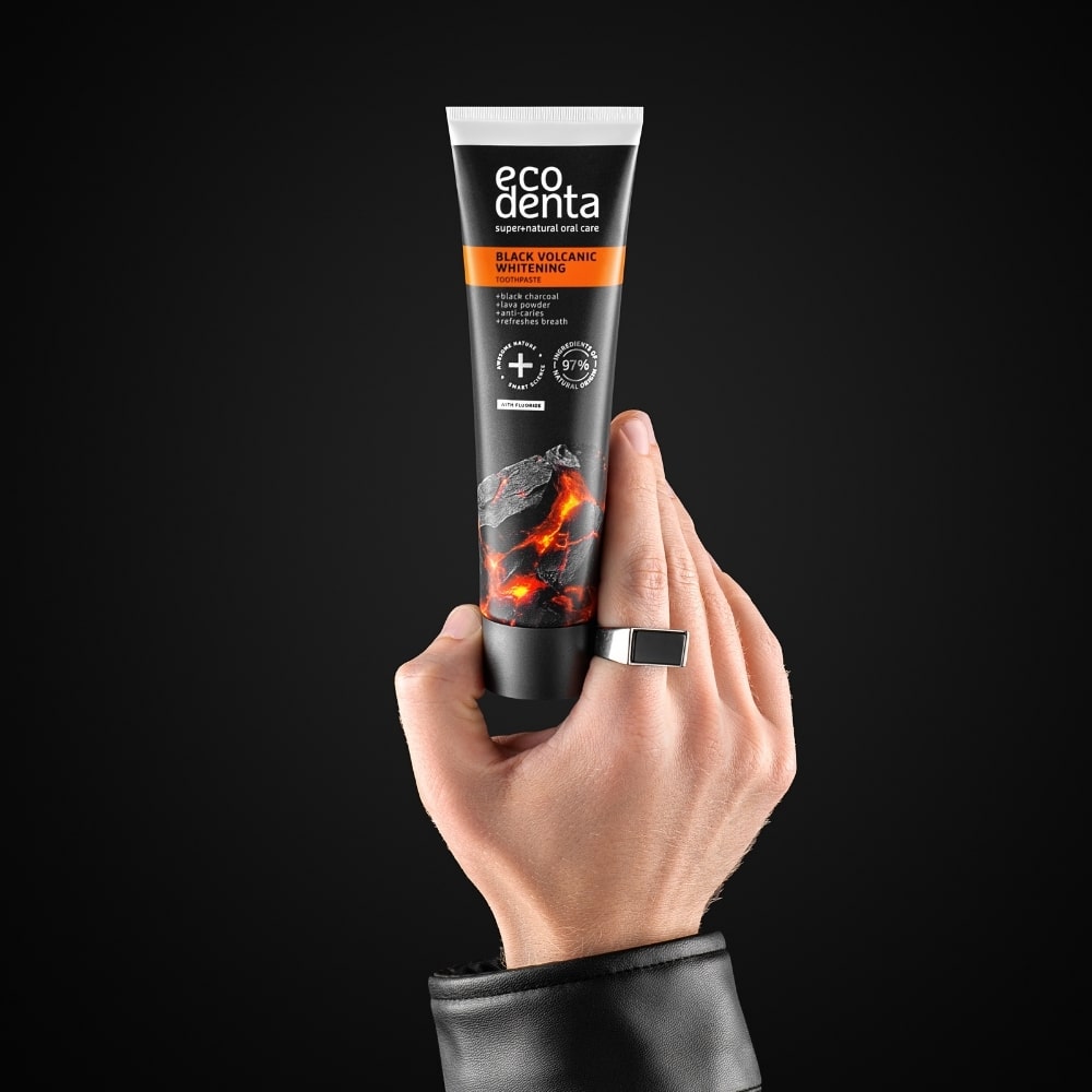 Black Whitening Tandpasta met Vulkanische Mineralen 100ml