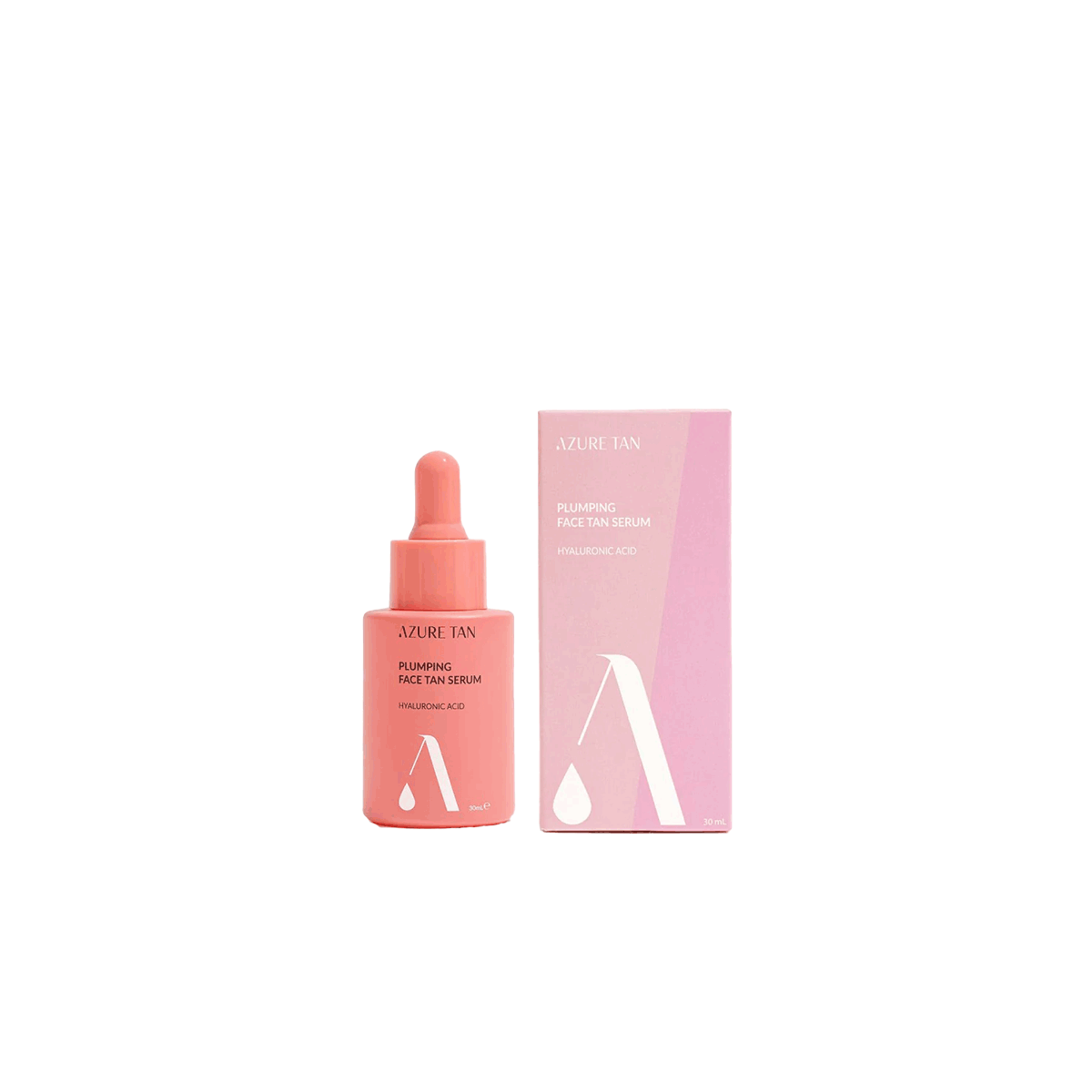Azure Tan Face Plumping Tan Serum met Hyaluronzuur en Vitamine C