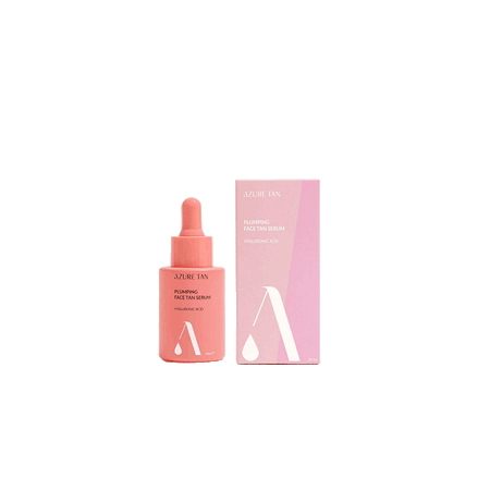 Azure Tan Face Plumping Tan Serum met Hyaluronzuur en Vitamine C