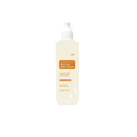Azure Tan Supple Skin Body Tanning Serum – Hydraterend zelfbruiner serum voor een lichte tot medium natuurlijke glans.