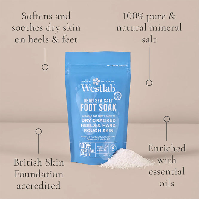 Foot soak Dode Zee zout