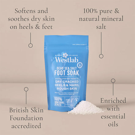 Foot soak Dode Zee zout