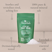 Foot soak Epsom zout