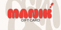 Manik Gift Card