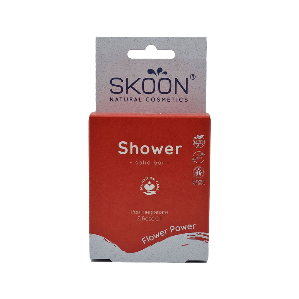 Solid Shower Bar - Flower Power 90g