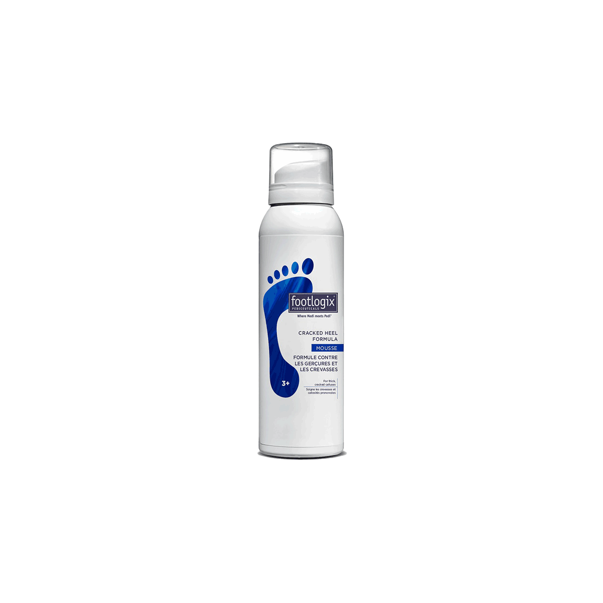 Footlogix Cracked Heel Formula 125ml mousse voor herstel van hielkloven bij Manik