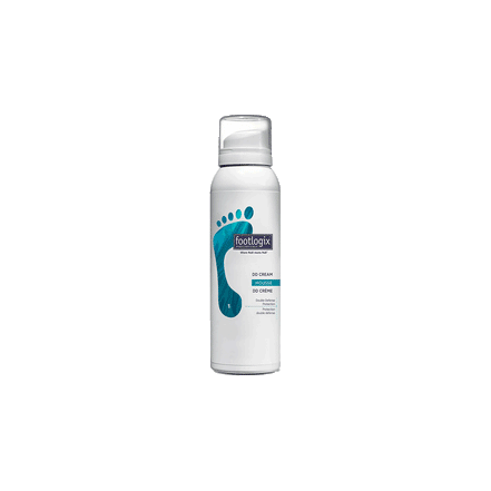 Footlogix DD Cream Mousse 125ml flacon voor intensieve hydratatie en anti-aging voetverzorging bij Manik.