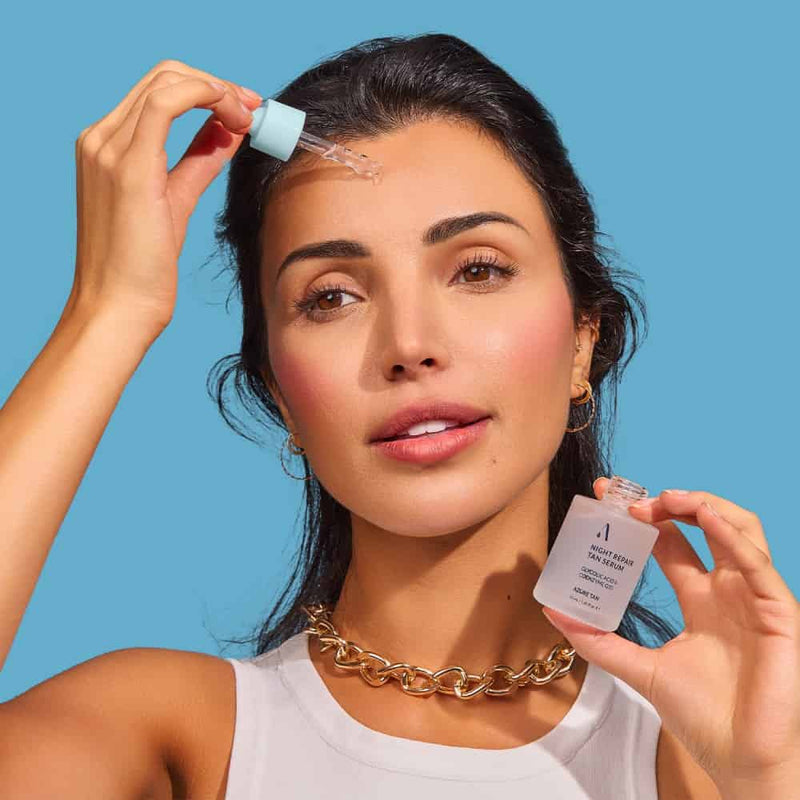 Night Repair Face Tan Serum 30ml