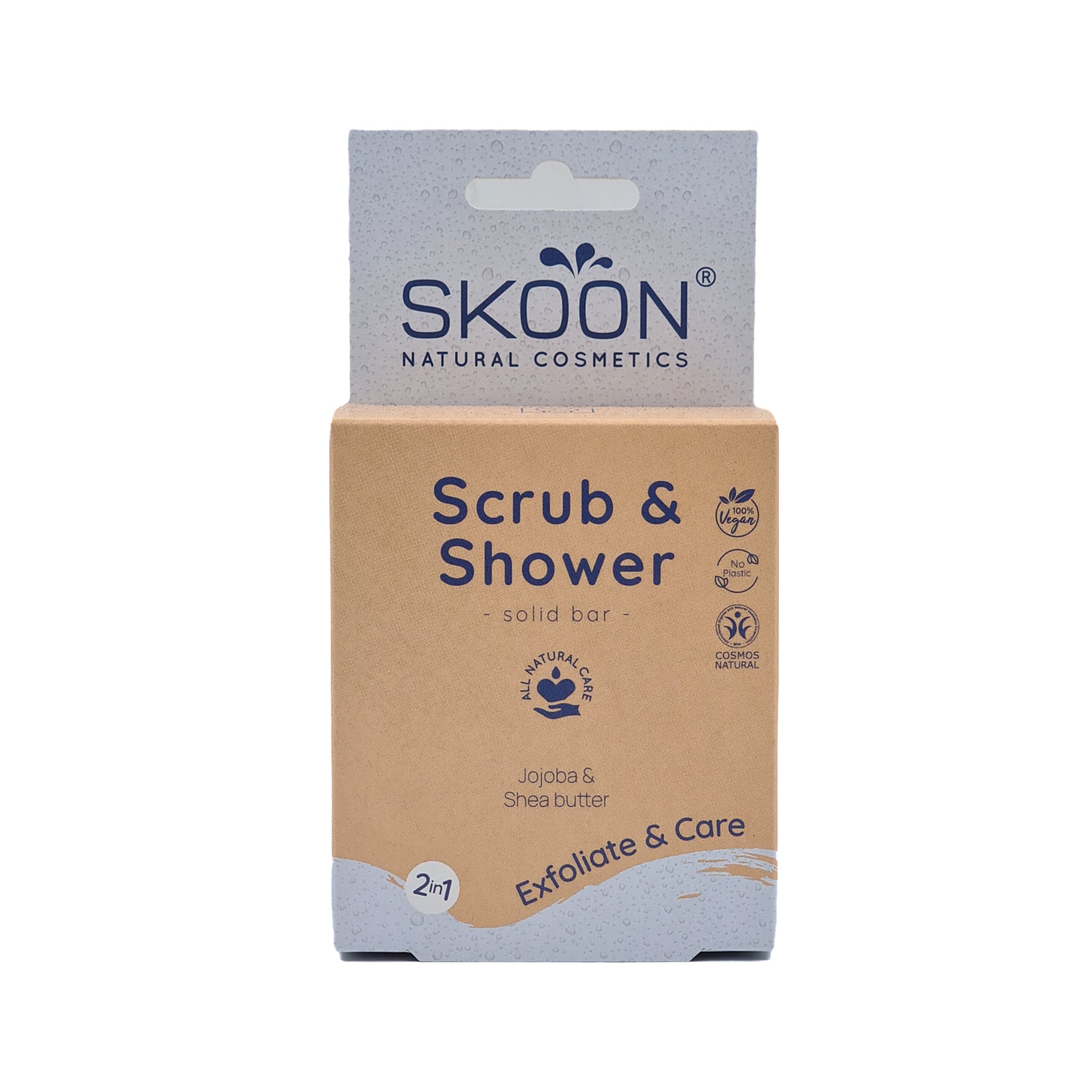 Solid Scrub & Shower Bar 90g