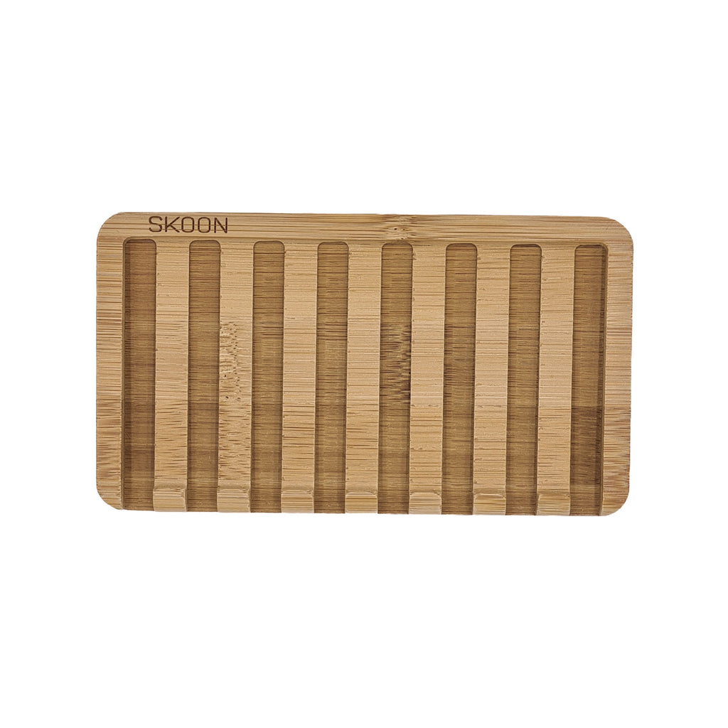 Bamboo Solid Bar Houder voor 2 bar