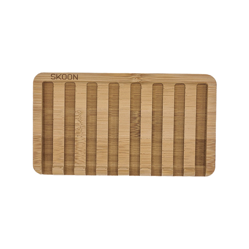 Bamboo Solid Bar Houder voor 2 bar