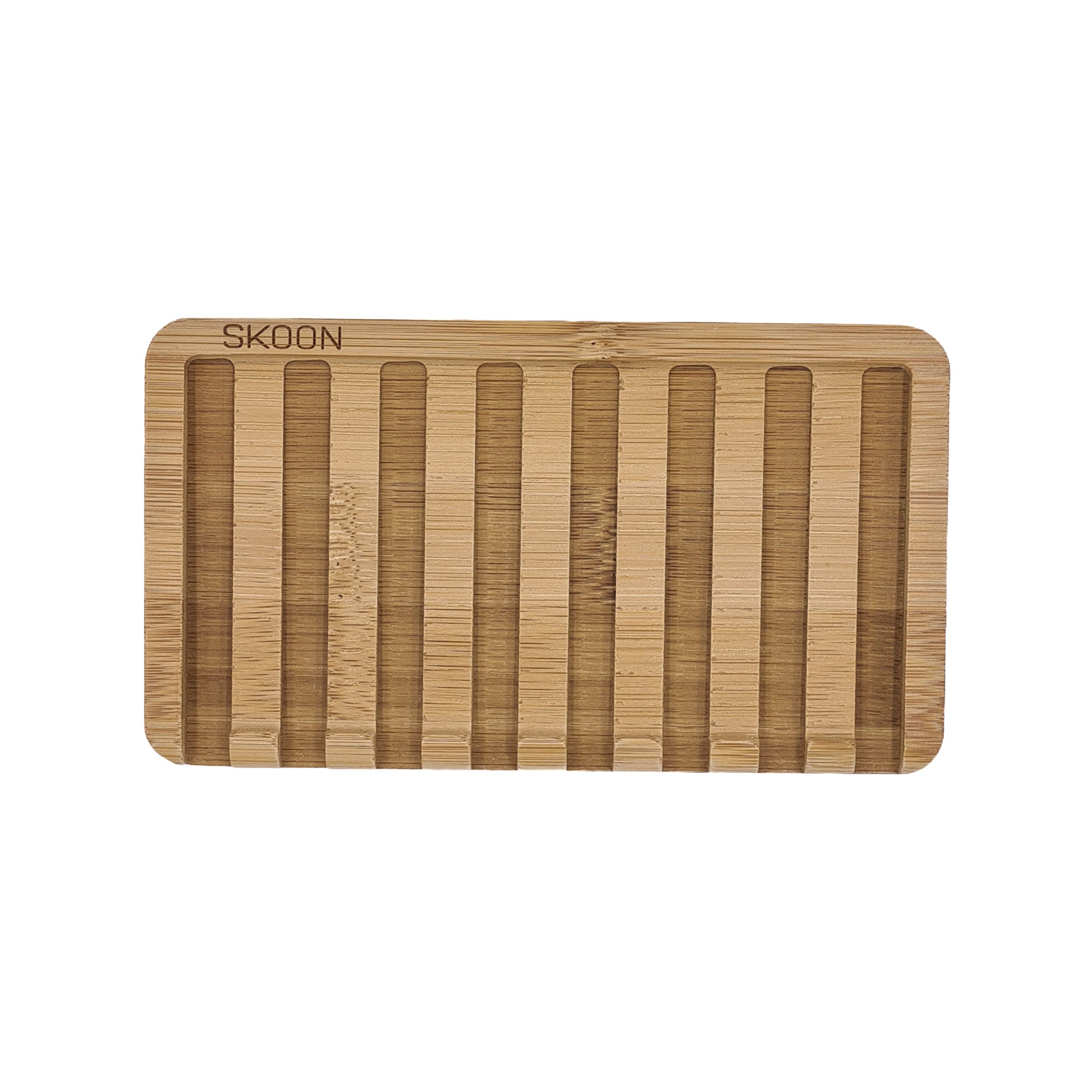 Bamboo Solid Bar Houder voor 2 bar