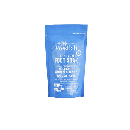 Westlab Foot Soak mineraalzout met Dode Zee zout voor zachte voeten bij Manik